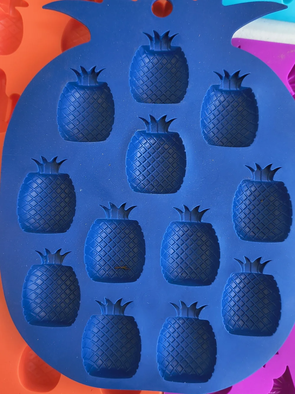 Silicone Candy & Ice Molds - Assorted Bright Colors And Shapes